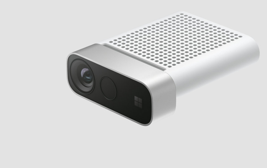 Angled view of Azure Kinect DK