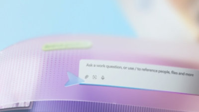 A close-up of several colorful folders.