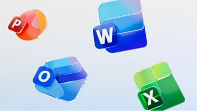 A group of colorful icons, including cubes and balls with letters.