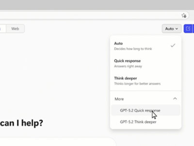 Copilot prompt screen
