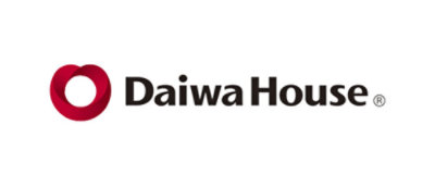 Logo of Daiwa House featuring a red circular symbol next to the company name.