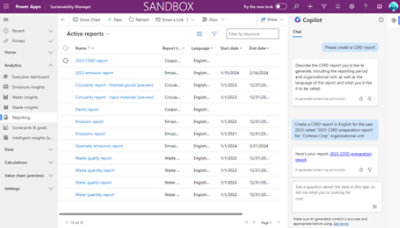 A computer screenshot displaying SANDBOX and other interface elements.