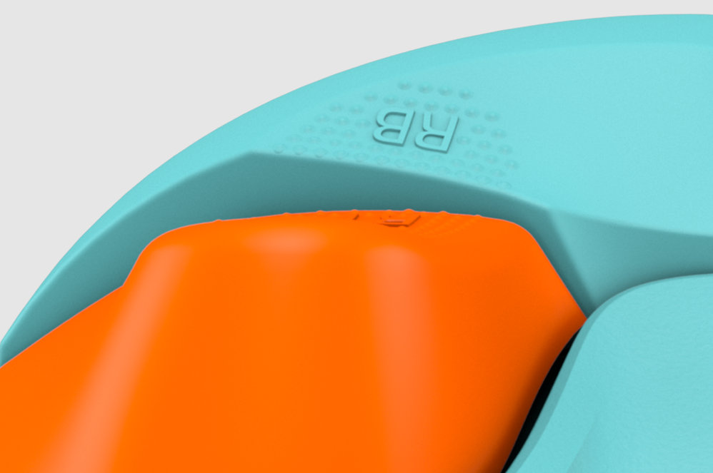 Close-up of the textured trigger and bumpers on the Xbox Wireless Controller