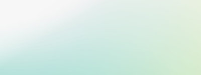 Abstract teal gradient wave design on a white background.