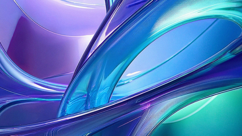 Abstract shapes and colors representing transparency.