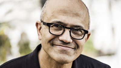 CEO of Microsoft Satya Nadella.