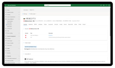 Microsoft Defender 위협 인텔리전스의 웹사이트 호스트 쌍 목록입니다.