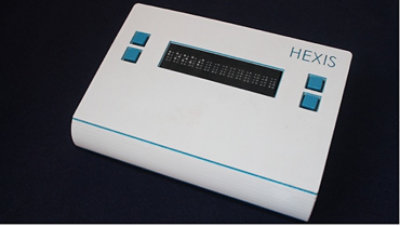 Refreshable Braille display from Vembi.