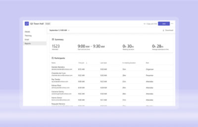 Zrzut ekranu z interfejsem komputera, na którym otwarto okno redagowania wiadomości e-mail z opcjami planowania spotkania.