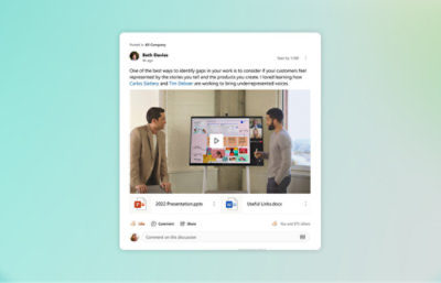 Een schermopname van een videochat