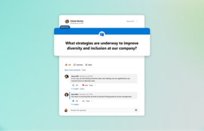 Een schermopname van een chat