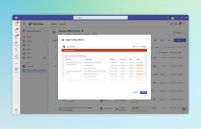 비즈니스 목표 관리 및 달성에 대한 목표를 프레젠테이션하세요.