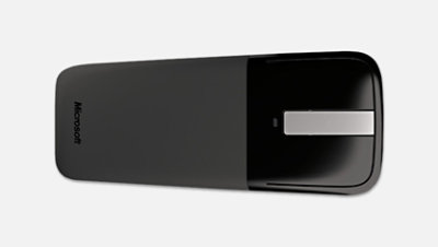 Close-up of the Touch strip on Arc Touch Mouse.