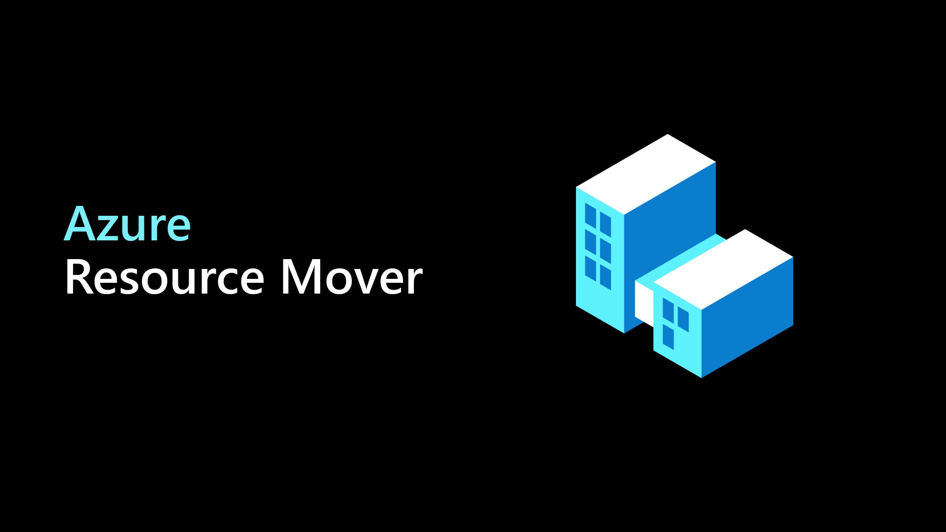 Azure Resource Mover – Mova seus recursos diretamente