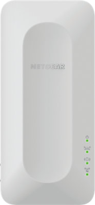A NETGEAR E A X 12-100 N A S A X 1600 Mesh WiFi 6 Range Extender.
