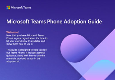 Einführungsleitfaden zu Microsoft Teams Telefon.