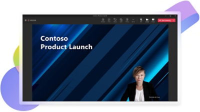 Prezentace probíhající v režimu přednášejícího