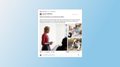 Ankündigungen posten und anheften