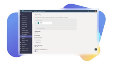 Einstellungen zur Mailboxansage in Teams
