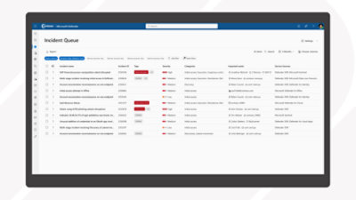 Una ventana de Defender XDR que muestra información general sobre un incidente.