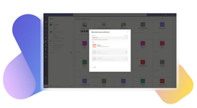 Un usuario editando la configuración de privacidad de un nuevo equipo en Teams.