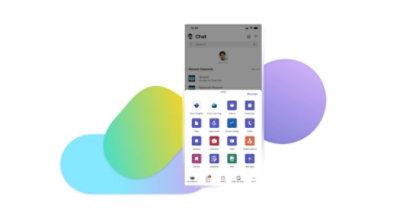 Diferentes aplicaciones disponibles para su uso por parte de un equipo específico en Teams.