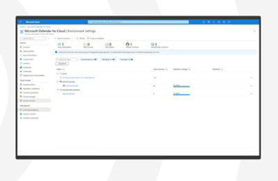 A list of environment settings in Defender for DevOps.