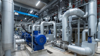 Eine Energieanlage zur mechanischen Energiespeicherung