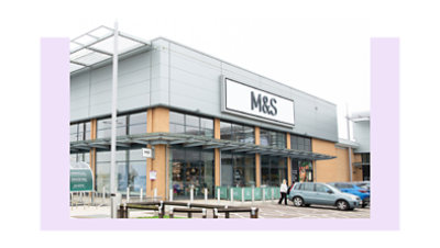 Eine Marks & Spencer-Filiale