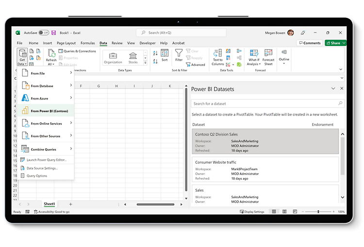 Phần mềm bảng tính Microsoft Excel | Microsoft 365