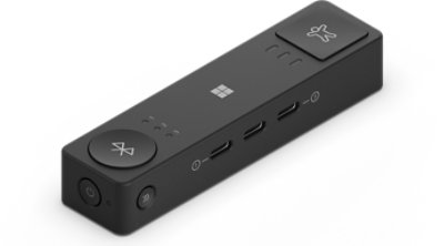 Vue arrière du hub Microsoft Adaptative.