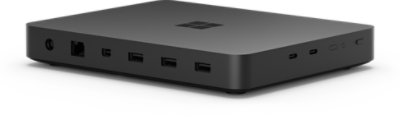 A close-up view of a Windows Dev Kit showing the ports.