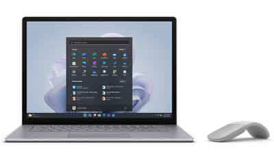 Surface Laptop 5 and Arc Mouse bundle.