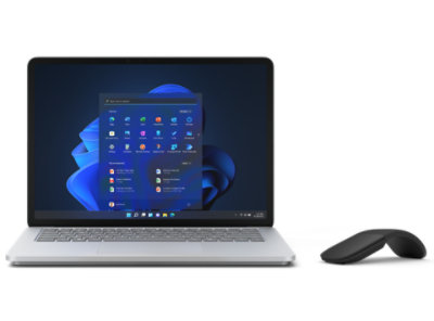 Surface Laptop Studio and Arc Mouse bundle.