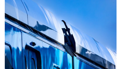 Light rail curves and reflections