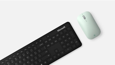 A selection of Microsoft PC and Surface accessories.