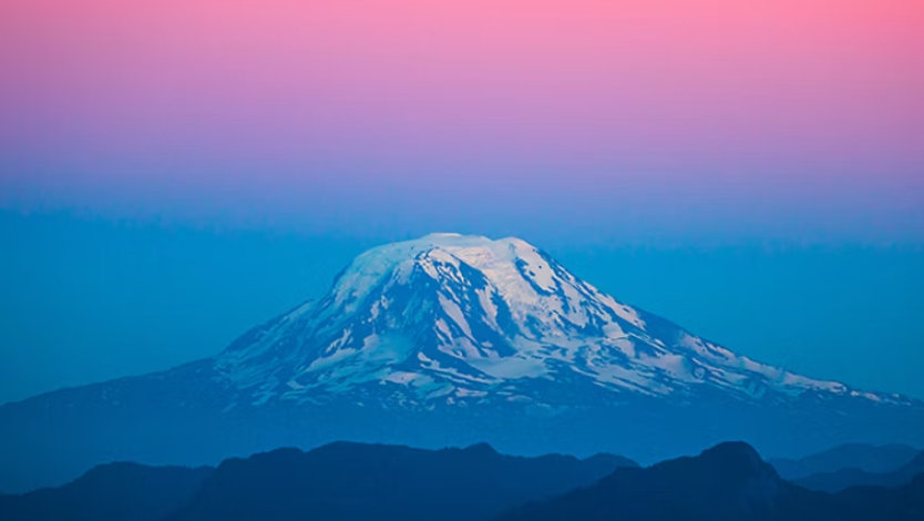 Mt. Rainier in Washington State.