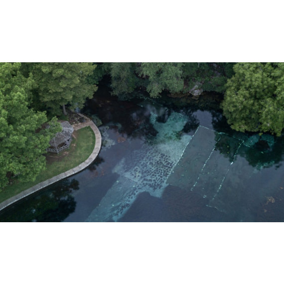 Satellite image of aquifer