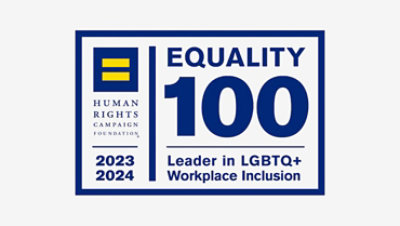 2023 Best places to work for LGBTQ Equality, Human Rights Campaign's Corporate Equality Index logo