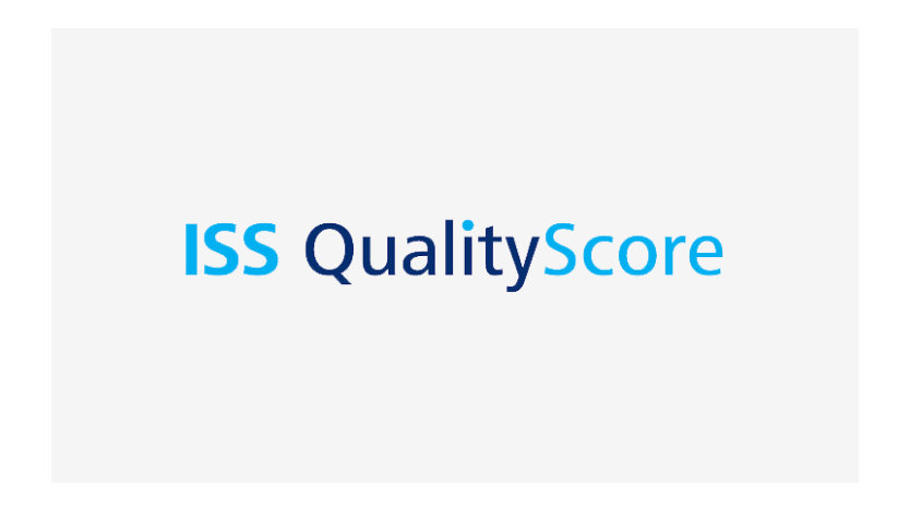 ISS QualityScore logo.