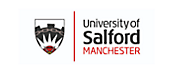 Logo Uniwersytetu w Salford
