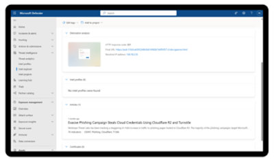 데토네이션 분석 스크린샷