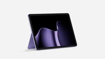 An angled Surface Pro, 12-inch (2nd Edition) in the color Violet.