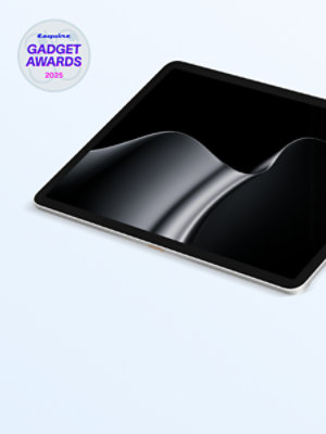 A platinum 12-inch Surface Pro, Copilot+ PC, winner of the 2025 Esquire Gadget Awards.