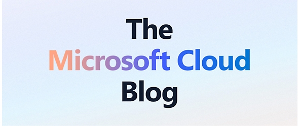 Blog de Microsoft Cloud.