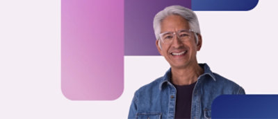 A person smiling at camera