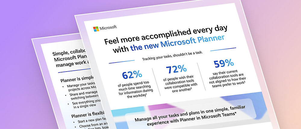 Microsoft Planner: Simplify task management, boost productivity, integrate with Microsoft Teams