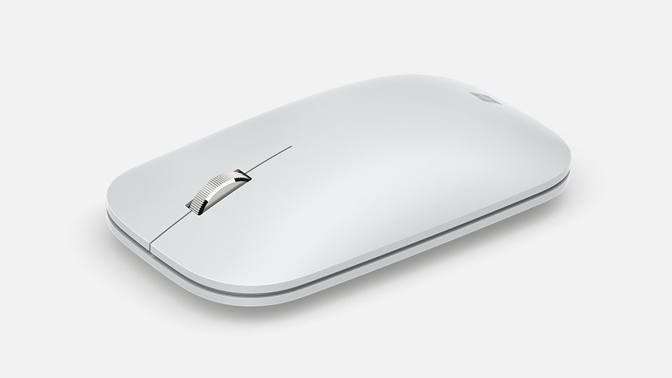 A Surface Mobile Mouse in Platinum.