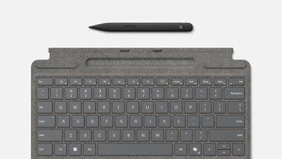 法人向けスリム ペン 付き Surface Pro キーボード- バックライト付きキーとペンを搭載したカバー | Microsoft Store 日本