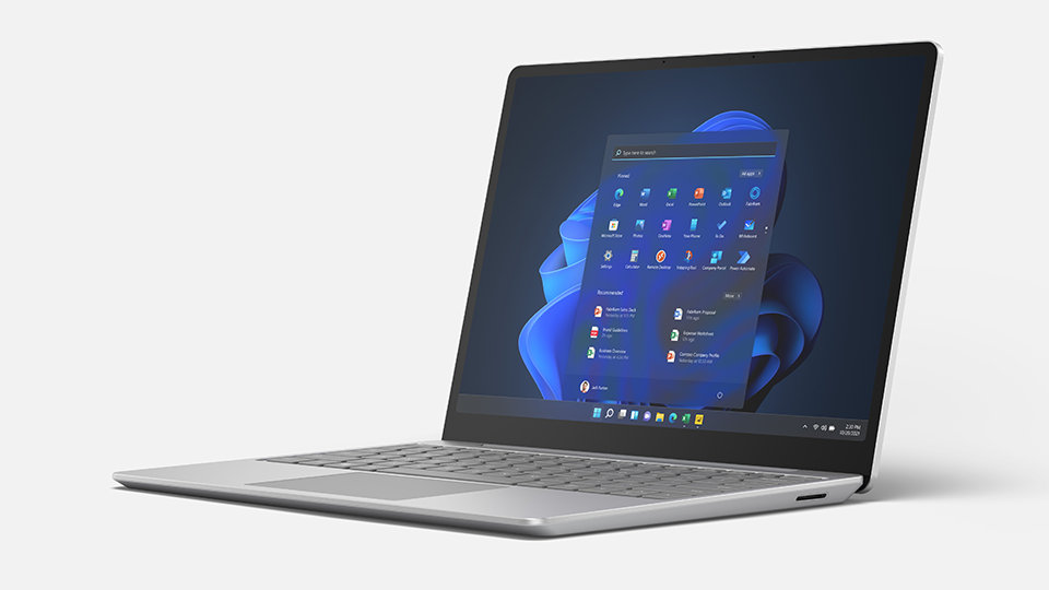 A Surface Laptop Go 2 for Business.